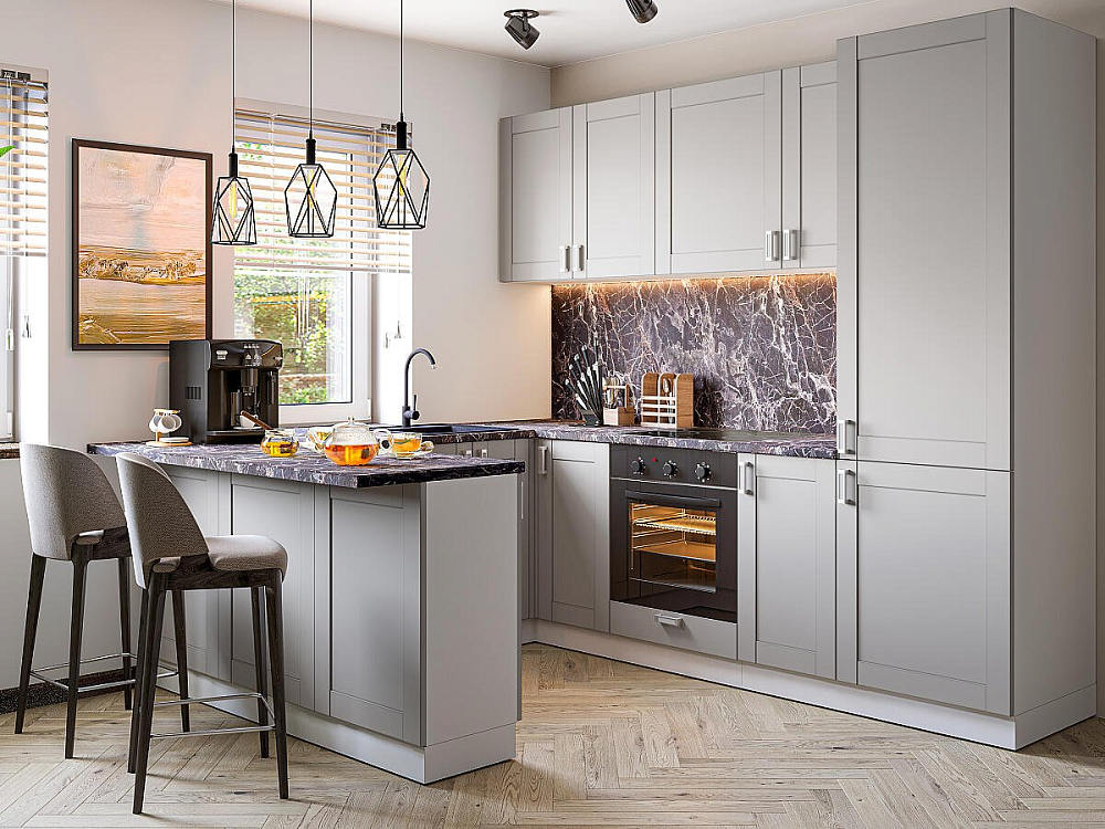 Лофт-06 Белый/grey silk